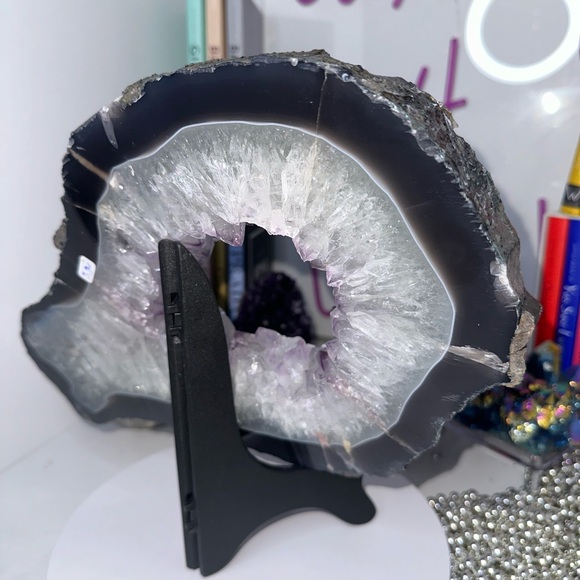 Agate & Amethyst “Mirror Mirror” Sugar Portal - AGMIRPORTL-001 - Picture 3 of 12